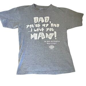 VTG 1996 Bud Light "Dad I Love You Man" Anheuser Busch T-Shirt 90s Men’s Large